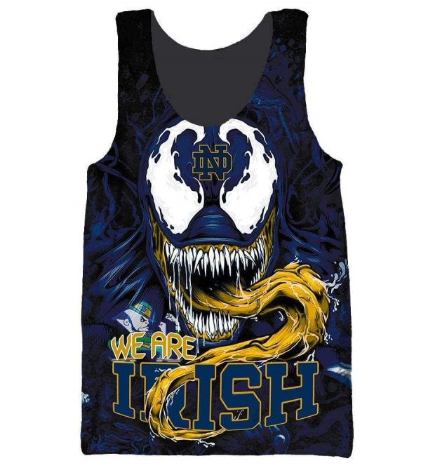 Venom Notre Dame Fighting Irish Hoodies - Pullover Hoodie Hoodie