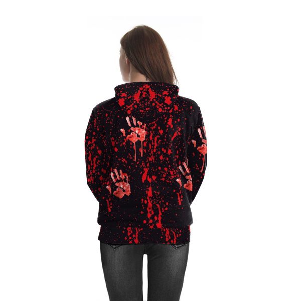 Video Game Among Us Hoodie - 3D Print Funny Black Drawstring Pullover Hoodie