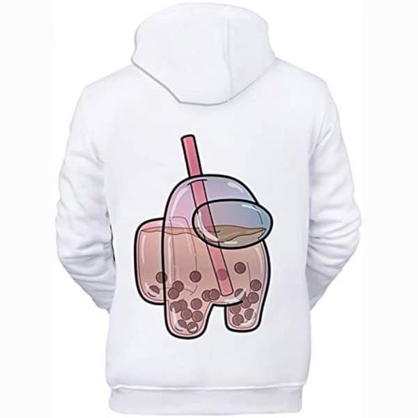 Video Game Among Us Hoodie - 3D Print Juice Drawstring Pullover Hoodie