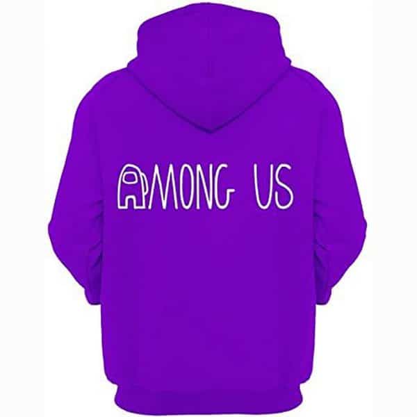 Video Game Among Us Hoodie - Cute Solid Color Pullover Hoodie 8 Colors Optional