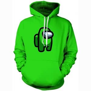 Video Game Among Us Hoodie - Cute Solid Color Pullover Hoodie 8 Colors Optional