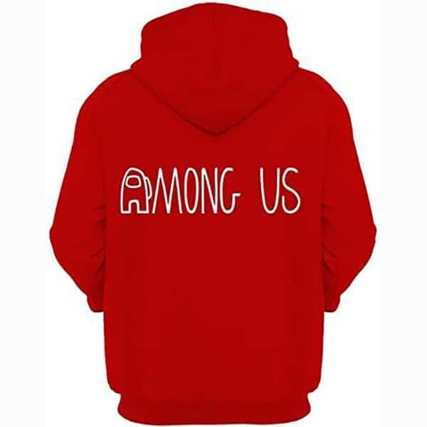 Video Game Among Us Hoodie - Cute Solid Color Pullover Hoodie 8 Colors Optional