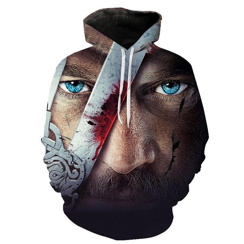 Vikings 3D Printed Hoodies - TV Series Fashion Sweatshirt