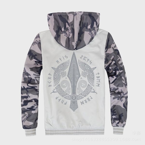 Vikings Jackets - Solid Color Vikings Series Vikings Movie Icon Super Cool Fleece Jacket