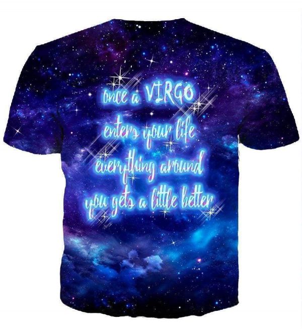 Virgo Horoscope Hoodies - Pullover Black Hoodie
