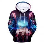Vocaloid Hatsune Miku 3D Print Hoodies Sweatshirts Hooded Jacket
