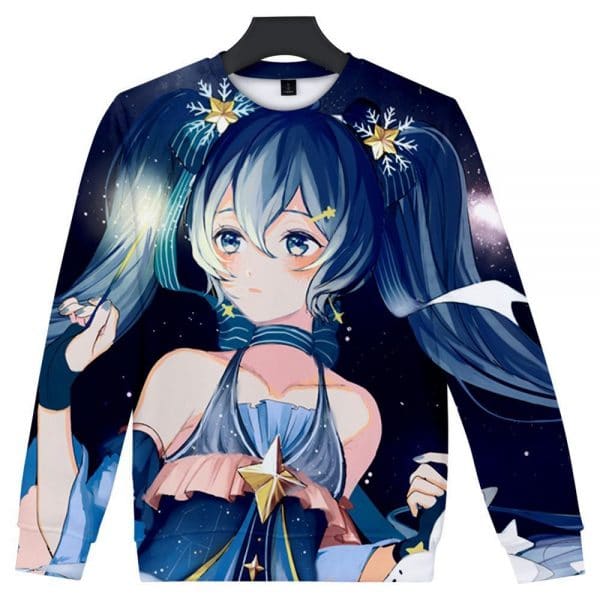 Vocaloid Hatsune Miku 3D Print Hoodies Sweatshirts Hooded Jacket