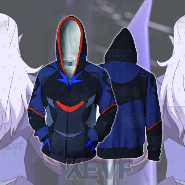 Voltron: Legendary Defender Hoodies - Cosplay Prince Lotor Zip Up Hoodie