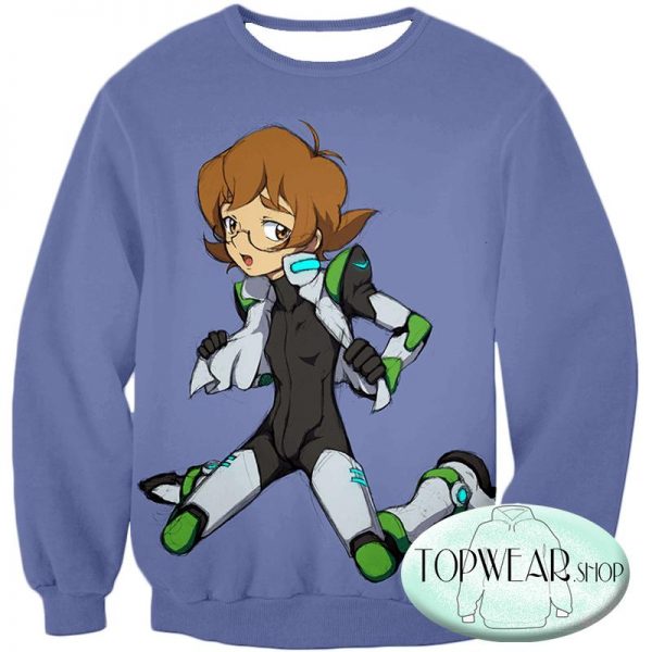 Voltron: Legendary Defender Hoodies - Pidge Lion Paladin Super Cool Zip Up Hoodie