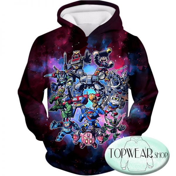 Voltron: Legendary Defender Hoodies - Super Cool Voltron Force Ultimate Pullover Hoodie