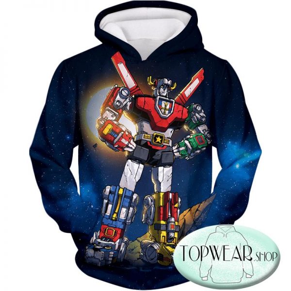 Voltron: Legendary Defender Hoodies -The Ultimate Defender of the Universe Pullover Hoodie