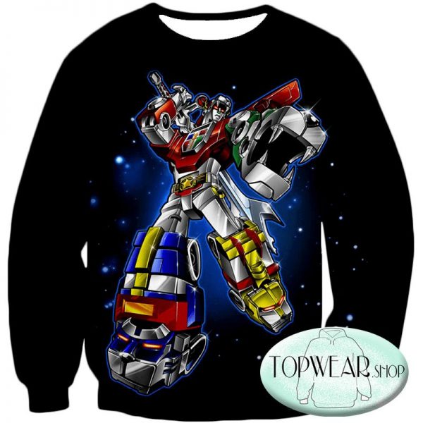 Voltron: Legendary Defender Hoodies - Ultimate Voltron Force Robot  Action Pullover Hoodie