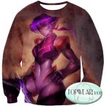 Voltron: Legendary Defender Sweatshirts - Awesome Female Galrian Krolia Super Cool Sweatshirt