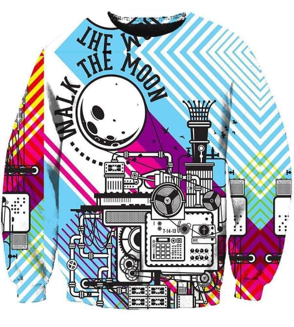 Wall The Moon Hoodies - Pullover Blue Hoodie