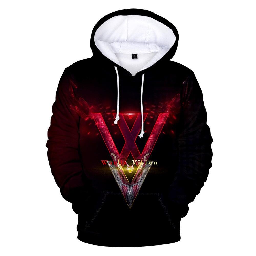 Wanda Vision 3D Printed Hoodie - Fashion Sweatshirts