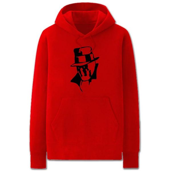 Watchmen Hoodies - Solid Color Watchmen Walter Icon Fleece Hoodie