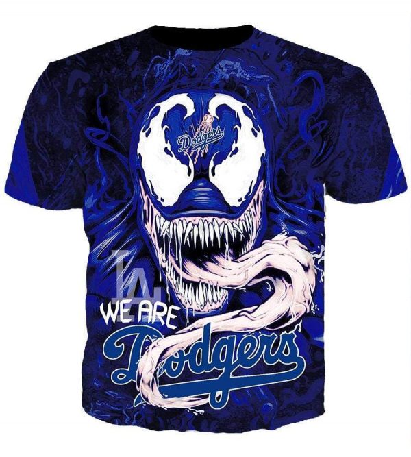 We are Dodgers Hoodies - Pullover Blue Hoodie