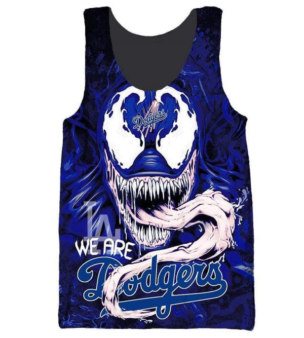 We are Dodgers Hoodies - Pullover Blue Hoodie