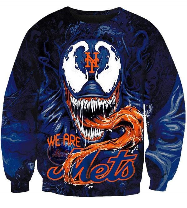 We are Mets Hoodies - Pullover Black Hoodie