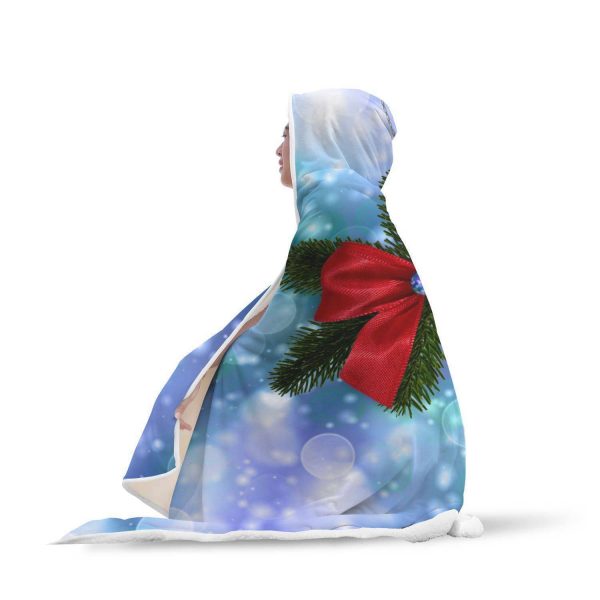 We Need A Little Gift Hooded Blanket - Christmas Knot Blanket