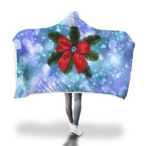 We Need A Little Gift Hooded Blanket - Christmas Knot Blanket