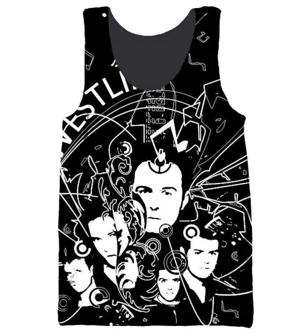 Westlife Hoodies - Pullover Black Hoodie