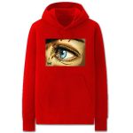 Westworld Hoodies - Solid Color Westworld Eye Cartoon Style Fleece Hoodie