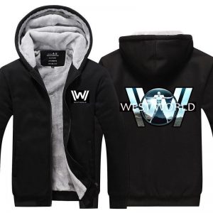 Westworld Zipper Jacket Hoodie Sportswear