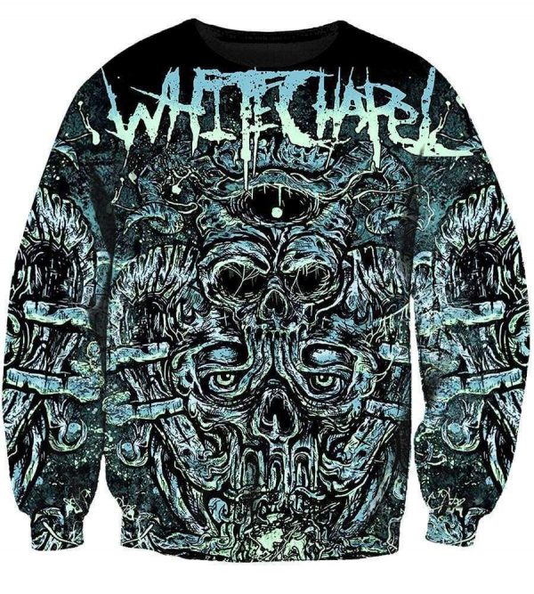 Whitechapel Hoodies - Pullover Black Hoodie