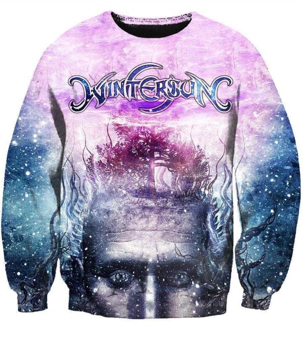 Wintersun Hoodies - Pullover Pink Hoodie