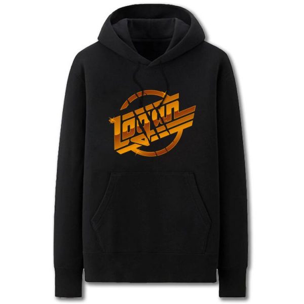 Wolverine Hoodies - Solid Color Super Hero Wolverine Icon Fleece Hoodie