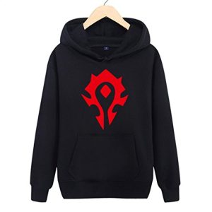 World of Warcraft Hoodie - Thick Fleeced Hooded Pullover Coat Jacket