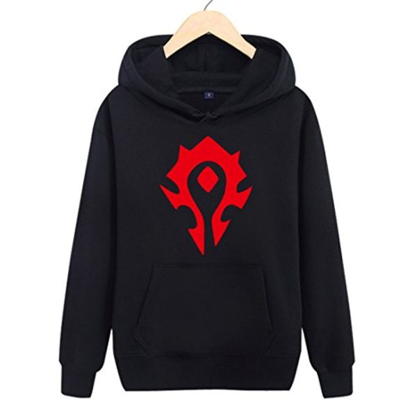 World of Warcraft Hoodie - Thick Fleeced Hooded Pullover Coat Jacket