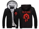 World of Warcraft Hoodie - Thick Fleeced Hooded Zipper Coat Jacket