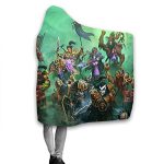 World of Warcraft Hooed Blankets - Wow Alliance Wearable Blanket Hoodie