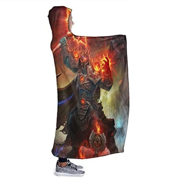 World of Warcraft Hooed Blankets - Wow Alliance Wearable Blanket Hoodie