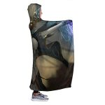 World of Warcraft Hooed Blankets - Wow Jaina Wearable Blanket Hoodie