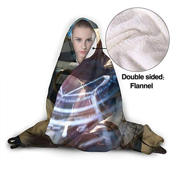 World of Warcraft Hooed Blankets - Wow Jaina Wearable Blanket Hoodie