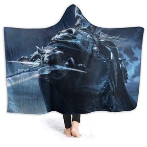 World of Warcraft Hooed Blankets - Wow Lich King Wearable Blanket Hoodie