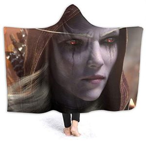 World of Warcraft Hooed Blankets - Wow Sylvanas Wearable Blanket Hoodie