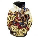 World of Warcraft Paladin Hoodies - Pullover WoW Yellow Hoodie
