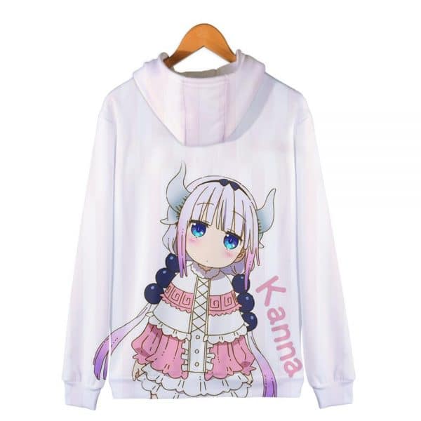 Xiaolin's Dragon Maid 3D Printed Zipper Hoodie