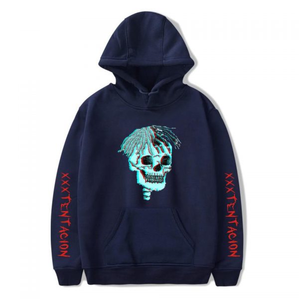 XXXTentacion Hoodies - Solid Color Rapper XXXTentacion Hoodie