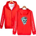 XXXTentacion Hoodies - Solid Color Rapper XXXTentacion Zip Up Hoodie