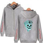 XXXTentacion Jackets - Solid Color Popular Rapper XXXTentacion Super Cool Icon Fleece Jacket