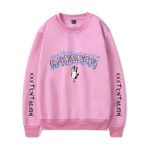 XXXTentacion Sweatshirts - Solid Color Popular Rapper XXXTentacion ASPECTS Icon Sweatshirt