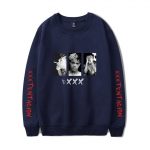 XXXTentacion Sweatshirts - Solid Color Rapper XXXTentacion Icon Sweatshirt