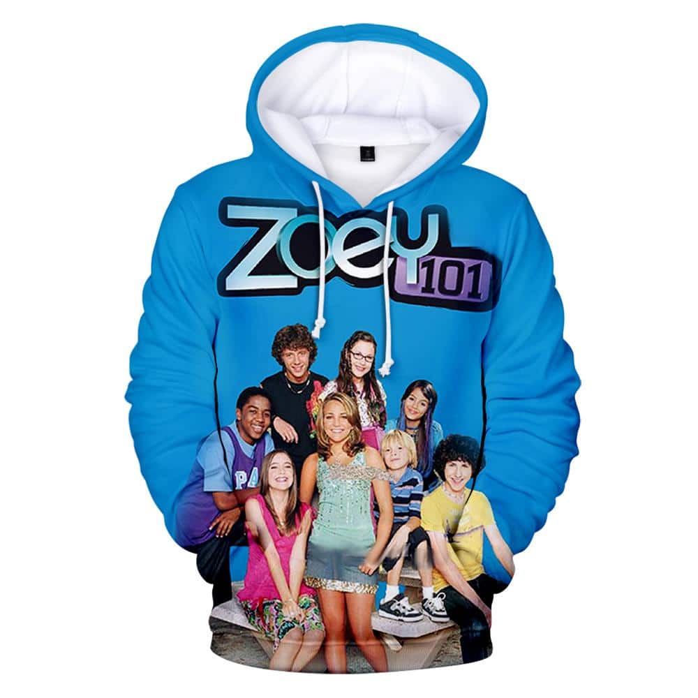 Zoey 101 3D Printed Hoodies - Fashion Comedy TV Series Sweatshirts