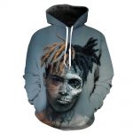 Zombie XXXTentacion Hoodies - Music Pullover Grey Hoodie